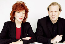 Barbro Ehnbom and Magnus Gink